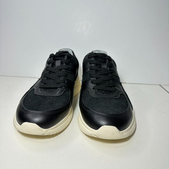O by Everlane The Trainer Sneaker Leather Women's Shoes Black US M5/US W7 NWOB - Picture 2 of 9